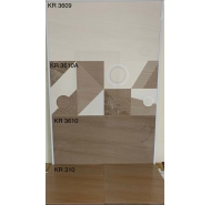 Gạch ceramic men bóng ốp tường Viglacera mã gạch Bộ KR 3609-3610-3610A  gạch loại 1 kích thước 30x60