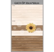 Gạch Ceramic men bóng ốp tường LUXURY (Phương Nam)- mã gạch Bộ NHT33L-33S-34D gạch loại 1 kích thước 30x60