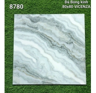 Gạch Granite đá bóng kiếng lát nền VICENZA mã gạch 8780 gạch loại 1 kích thước 80x80