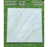 Gạch Granite đá bóng kiếng lát nền REDSTAR mã gạch SDP66.8047 gạch loại 1 kích thước 60x60