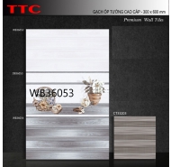 Gạch Ceramic men bóng ốp tường TTC mã gạch Bộ WB36053-54 gạch loại 1 kích thước 30x60