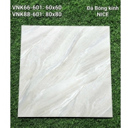 Gạch Granite đá bóng kiếng lát nền NICE mã gạch VNK66-601 gạch loại 1 kích thước 60x60