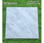 Gạch Granite đá bóng kiếng lát nền REDSTAR mã gạch SEP88.8566 gạch loại 1 kích thước 80x80