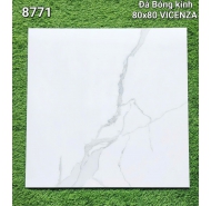 Gạch Granite đá bóng kiếng lát nền VICENZA mã gạch 8771 gạch loại 1 kích thước 80x80