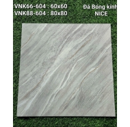 Gạch Granite đá bóng kiếng lát nền NICE mã gạch VNK66-604 gạch loại 1 kích thước 60x60