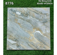 Gạch Granite đá bóng kiếng lát nền VICENZA mã gạch 8776 gạch loại 1 kích thước 80x80